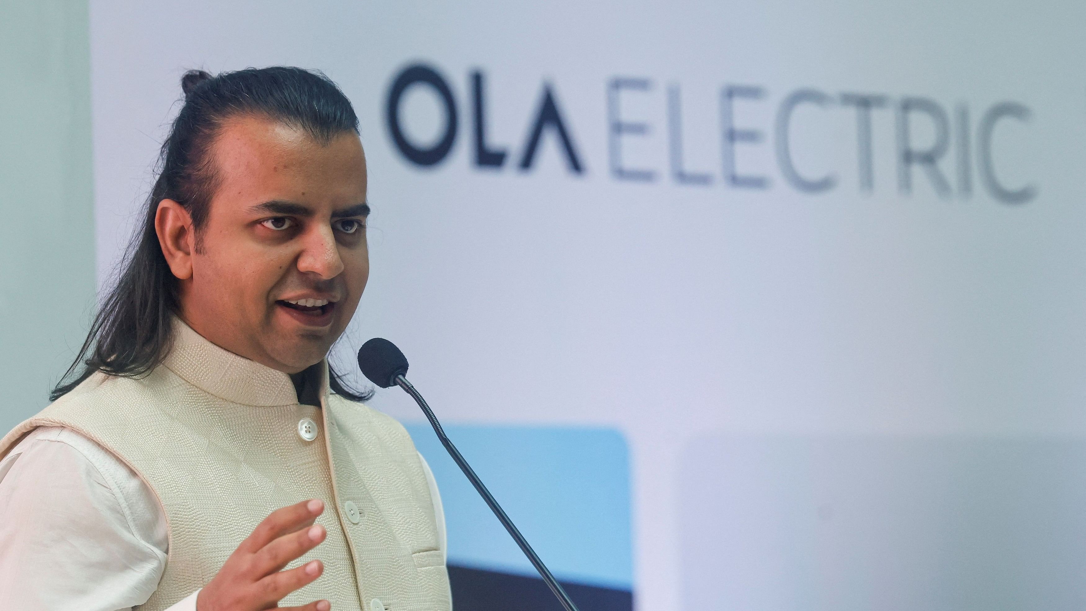 <div class="paragraphs"><p><strong>Bhavish Aggarwal, CEO of Ola Cabs and founder of Ola Electric</strong></p></div>